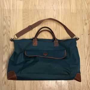 Ralph Lauren Polo Classic Canvas Green Duffel Bag